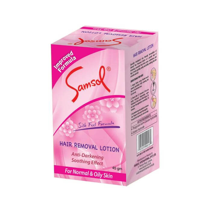 Samsol Rose Cream Hair Remover with Aloe Vera